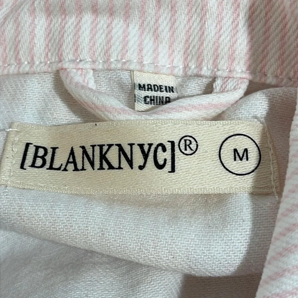 BLANK NYC STRAWBERRY PUNCH ROMPER STRIPES WITH POCKETS SIZE MEDIUM NEW - Picture 9 of 12